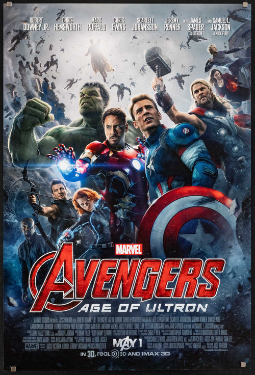 The Avengers: Age of Ultron Original Vintage Movie Poster