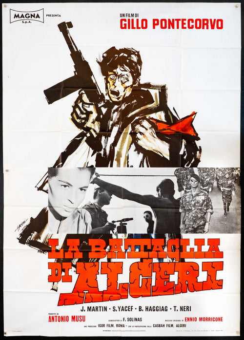 The Battle of Algiers (La Battaglia Di Algeri) Original Vintage Movie Poster
