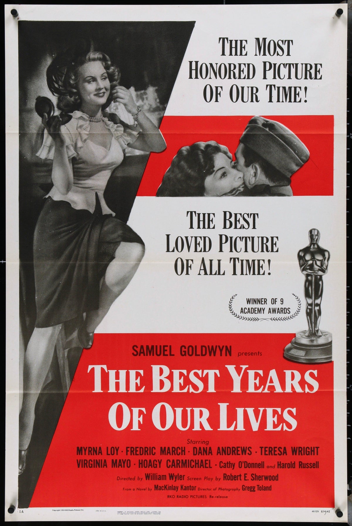 The Best Years of Our Lives Original Vintage Movie Poster