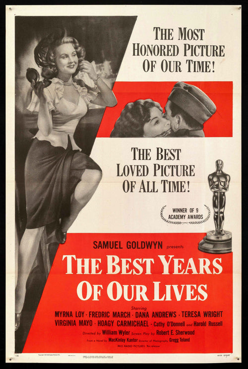 The Best Years of Our Lives Original Vintage Movie Poster