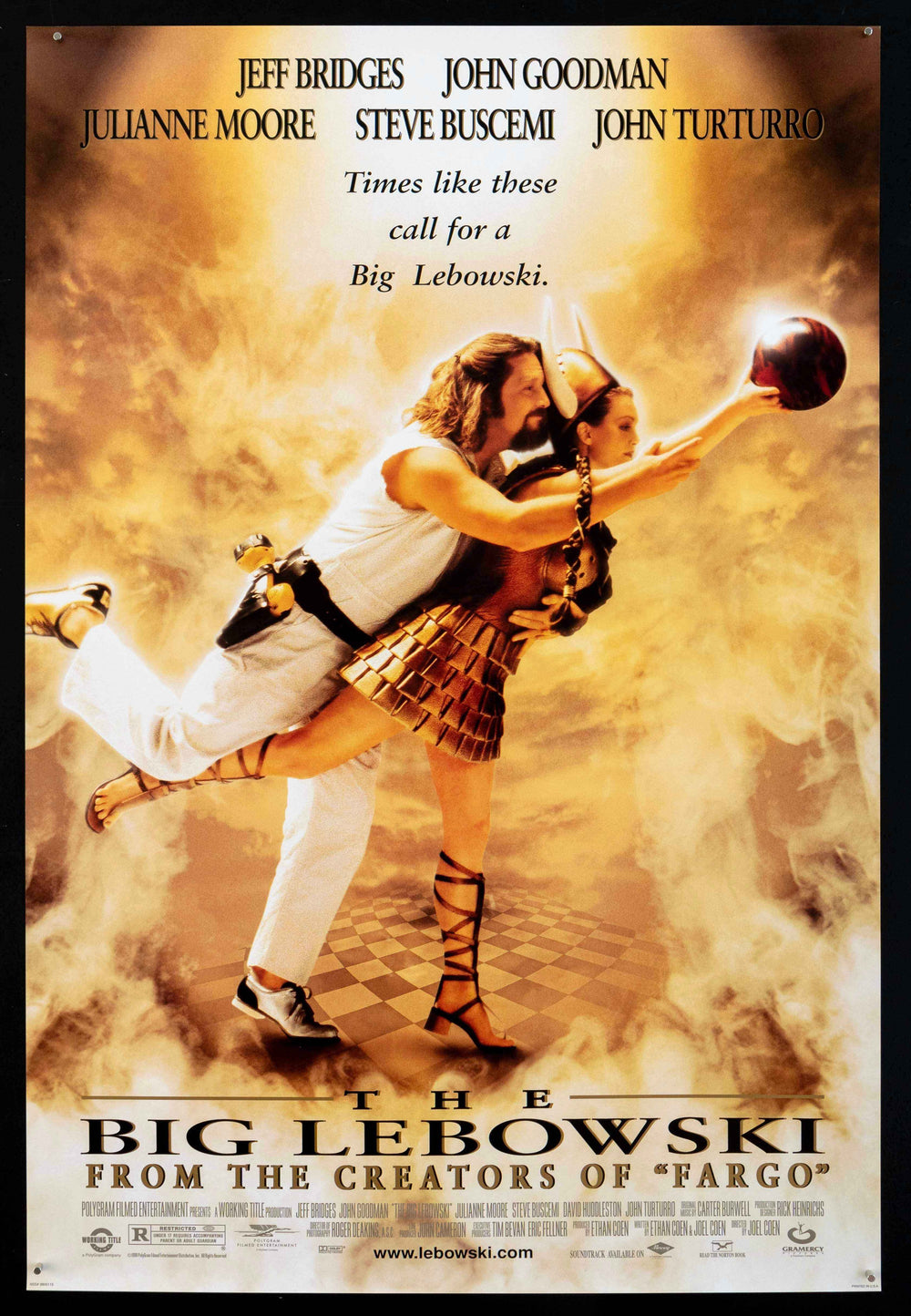 The Big Lebowski Original Vintage Movie Poster