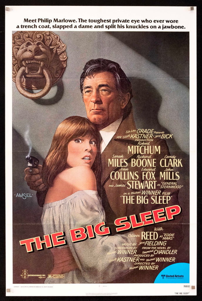 The Big Sleep Original Vintage Movie Poster