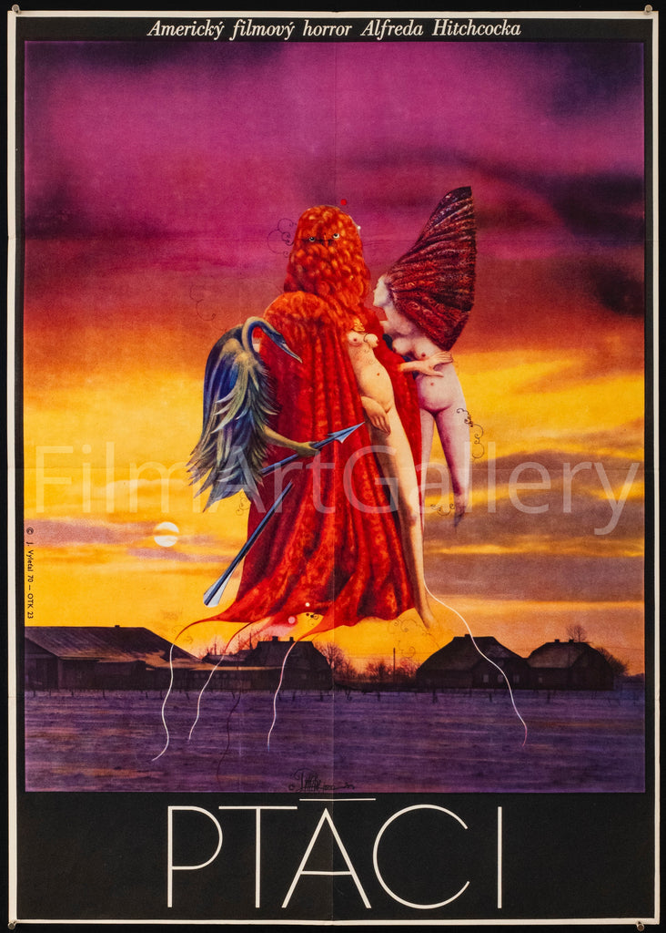 The Birds Original Vintage Movie Poster