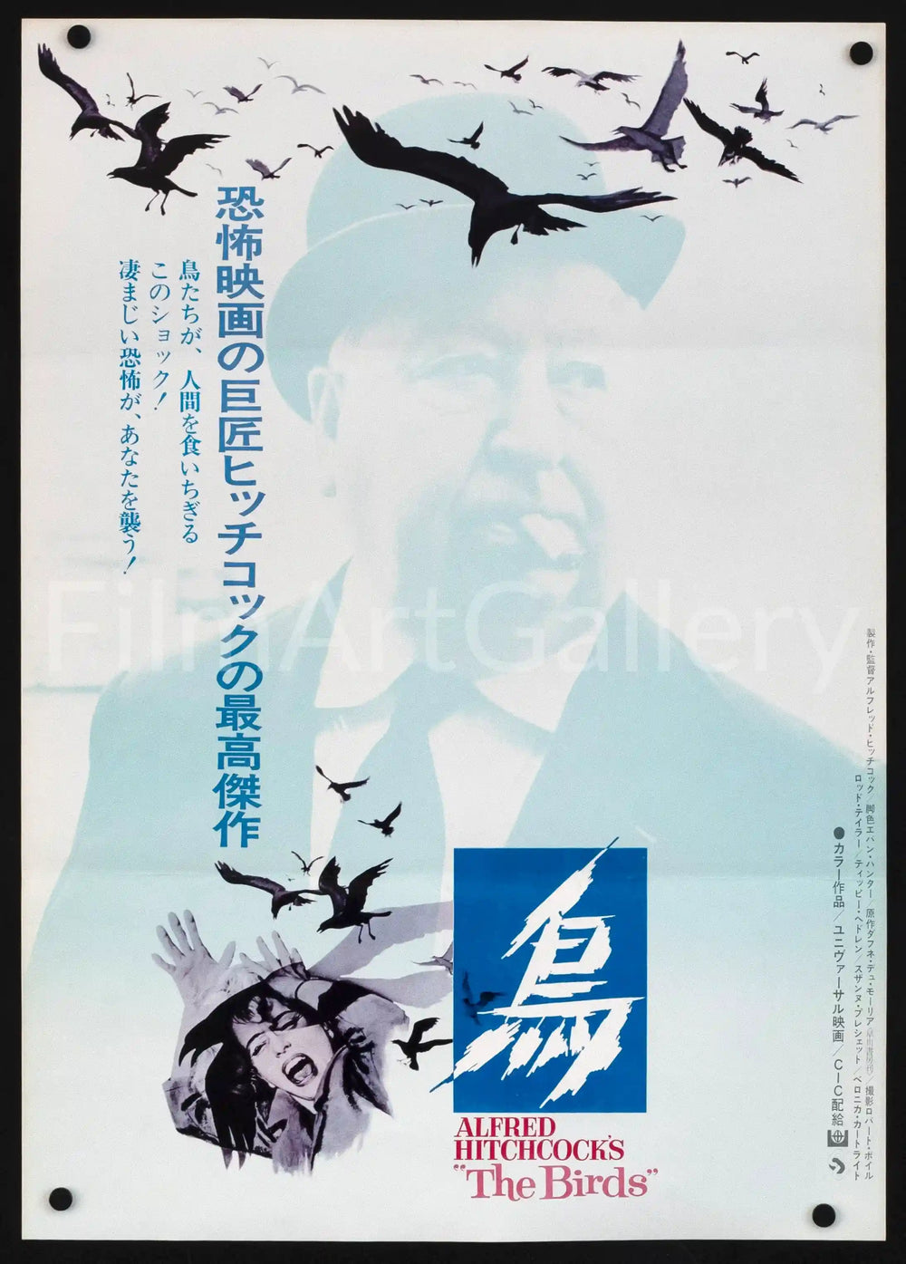 The Birds Original Vintage Movie Poster