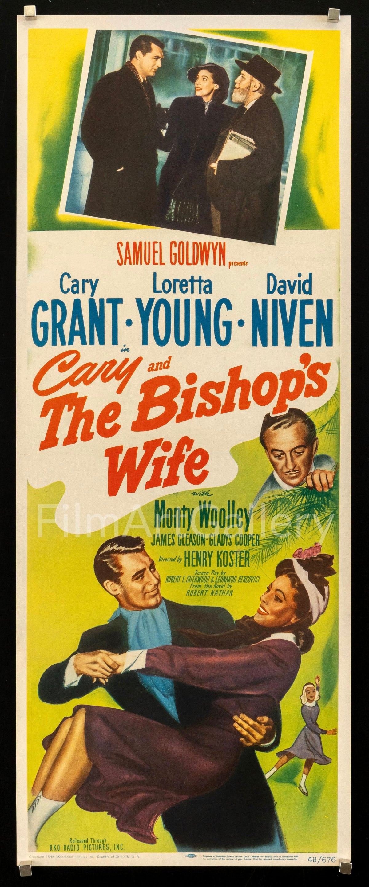 The Bishop&#39;s Wife Original Vintage Movie Poster