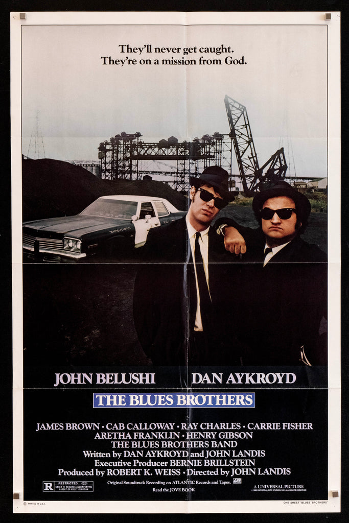 The Blues Brothers Original Vintage Movie Poster
