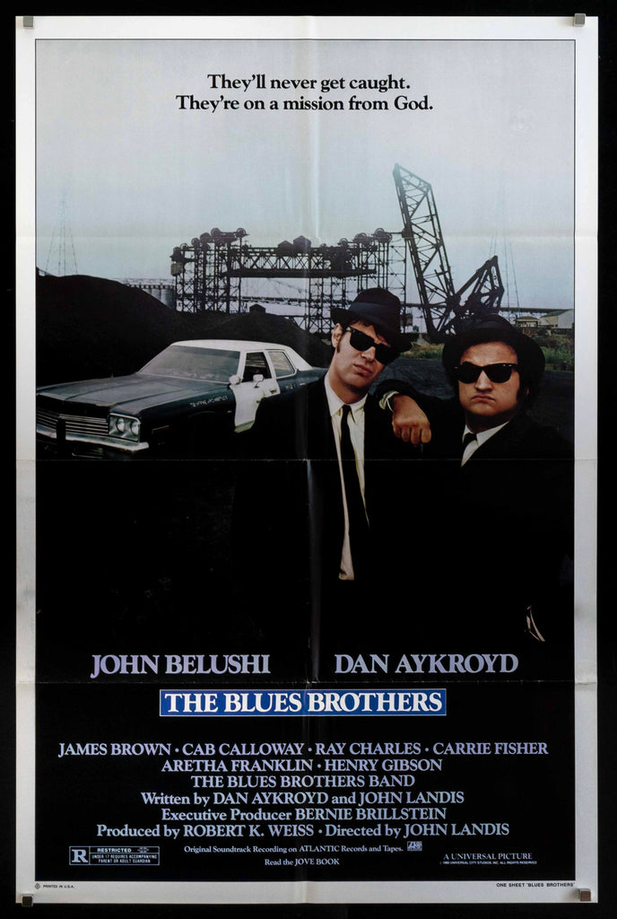 The Blues Brothers Original Vintage Movie Poster