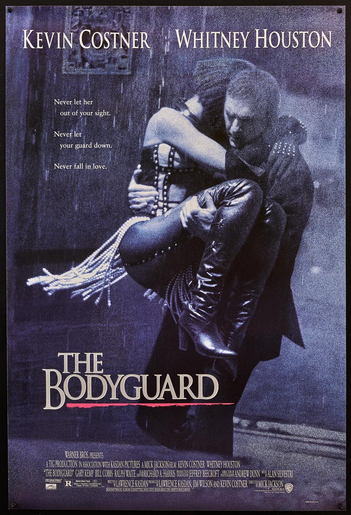 The Bodyguard Original Vintage Movie Poster