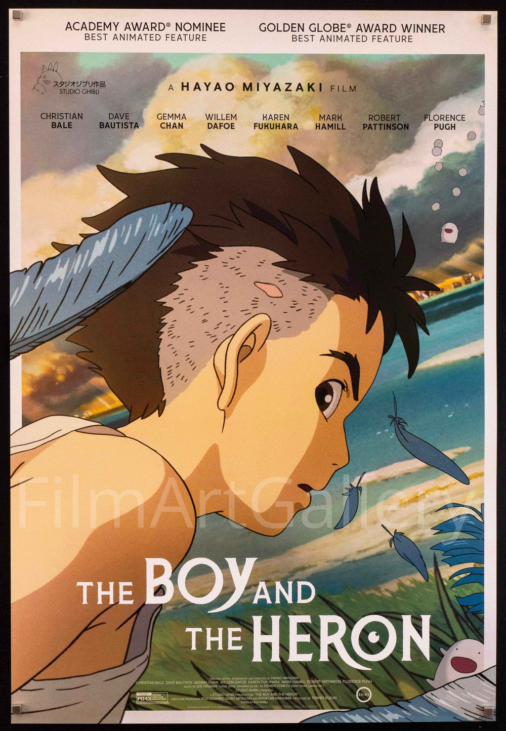 The Boy And The Heron Original Vintage Movie Poster
