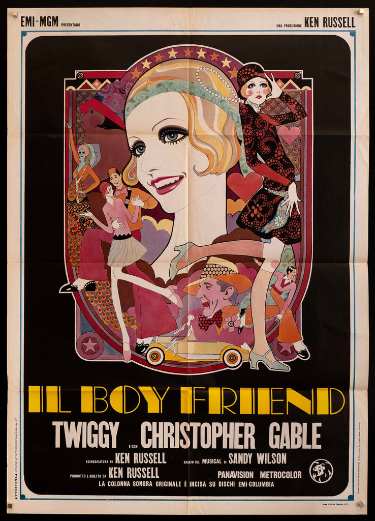 The Boy Friend (The Boyfriend) Italian 2 foglio (39x55) Original Vintage Movie Poster