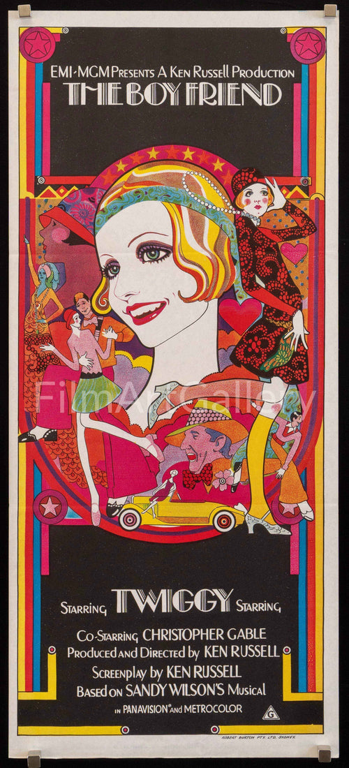The Boy Friend (The Boyfriend) Original Vintage Movie Poster