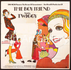 The Boy Friend (The Boyfriend) Movie Poster 1971 6 Sheet (81x81)