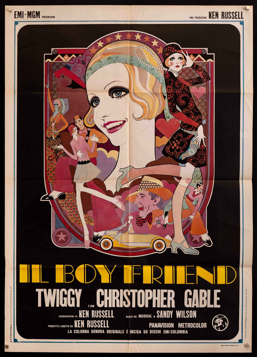 The Boy Friend (The Boyfriend) Original Vintage Movie Poster