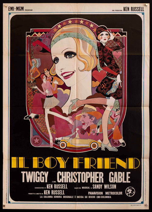 The Boy Friend (The Boyfriend) Original Vintage Movie Poster
