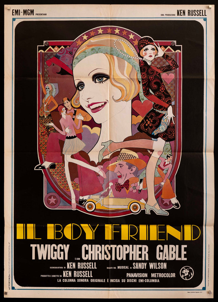 The Boy Friend (The Boyfriend) Movie Poster 1972 Italian 2