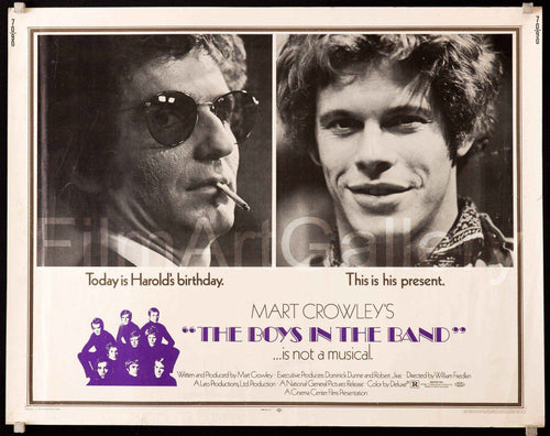 The Boys In the Band Original Vintage Movie Poster