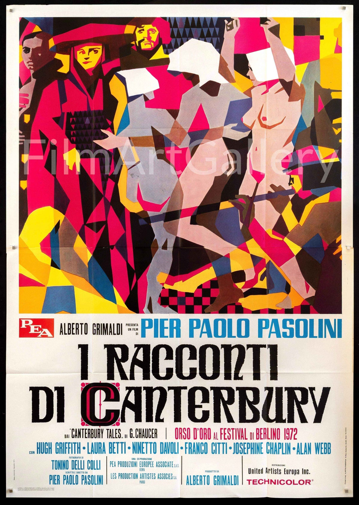 The Canterbury Tales Original Vintage Movie Poster