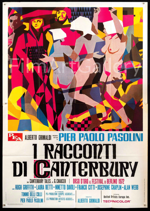 The Canterbury Tales Original Vintage Movie Poster
