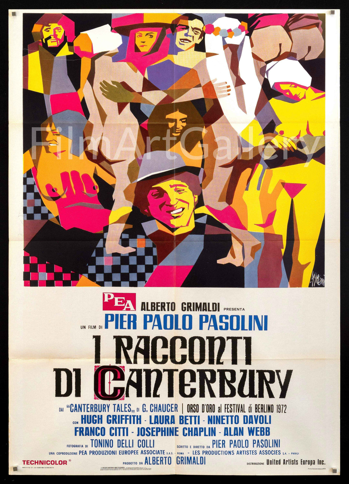 The Canterbury Tales Original Vintage Movie Poster