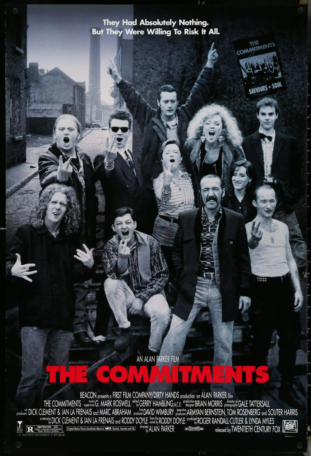 The Commitments Original Vintage Movie Poster