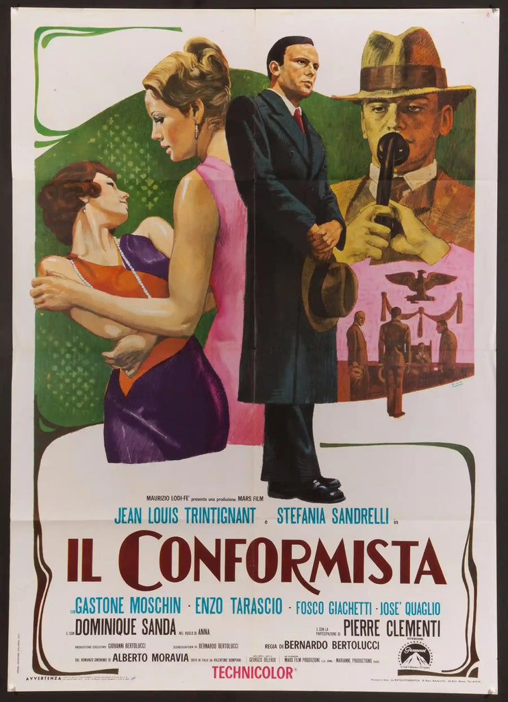 The Conformist (Il Conformista) Original Vintage Movie Poster