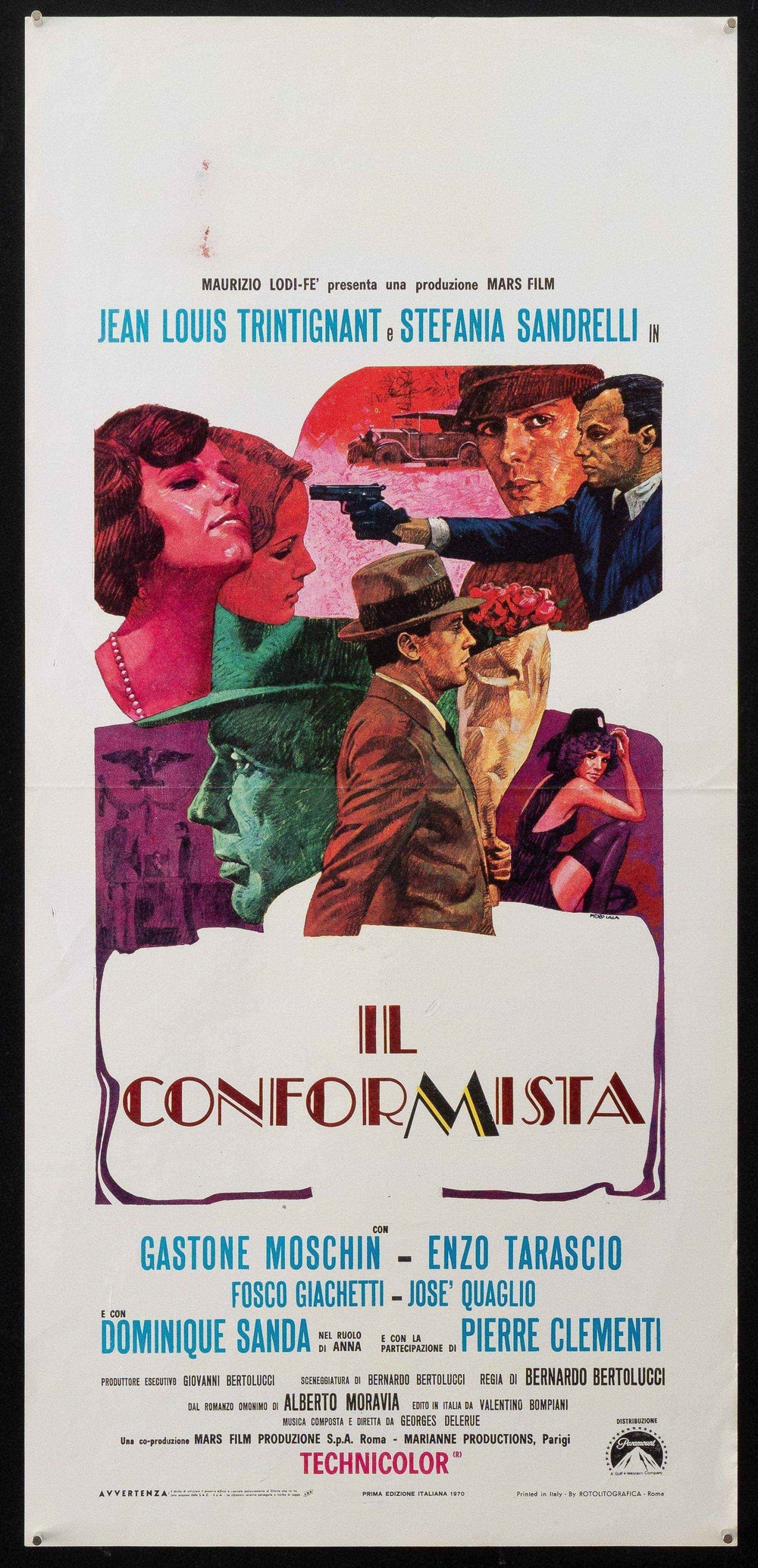 The Conformist (Il Conformista) Original Vintage Movie Poster