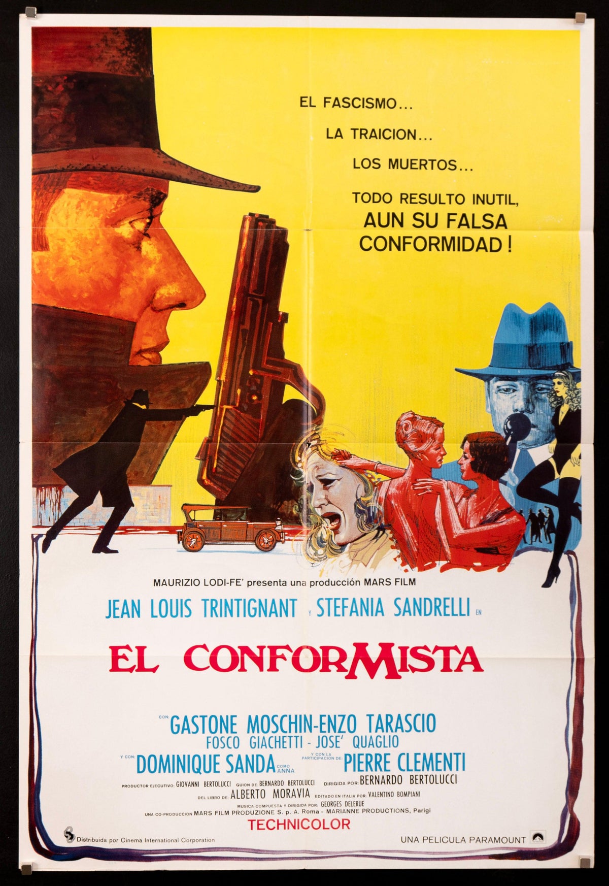 The Conformist (Il Conformista) Original Vintage Movie Poster