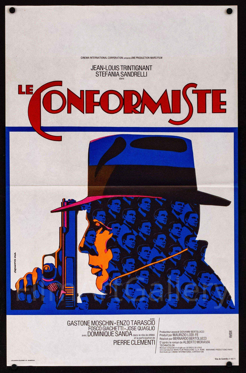 The Conformist (Il Conformista) Original Vintage Movie Poster