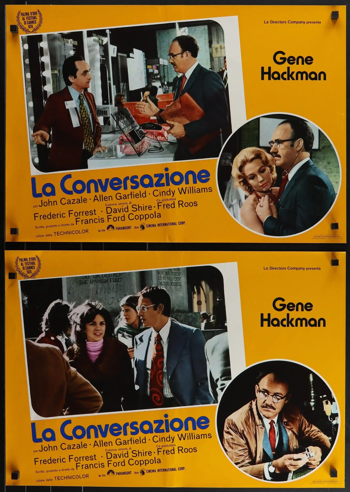 The Conversation Original Vintage Movie Poster