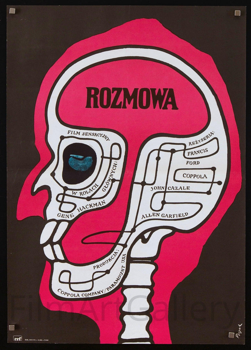 The Conversation Polish A1 (23x33) Original Vintage Movie Poster