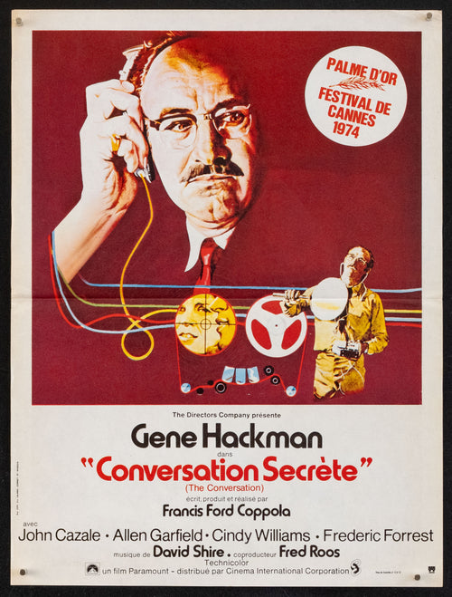 The Conversation Original Vintage Movie Poster