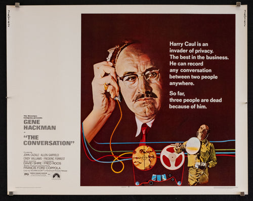 The Conversation Original Vintage Movie Poster