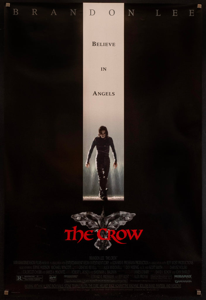 The Crow Original Vintage Movie Poster