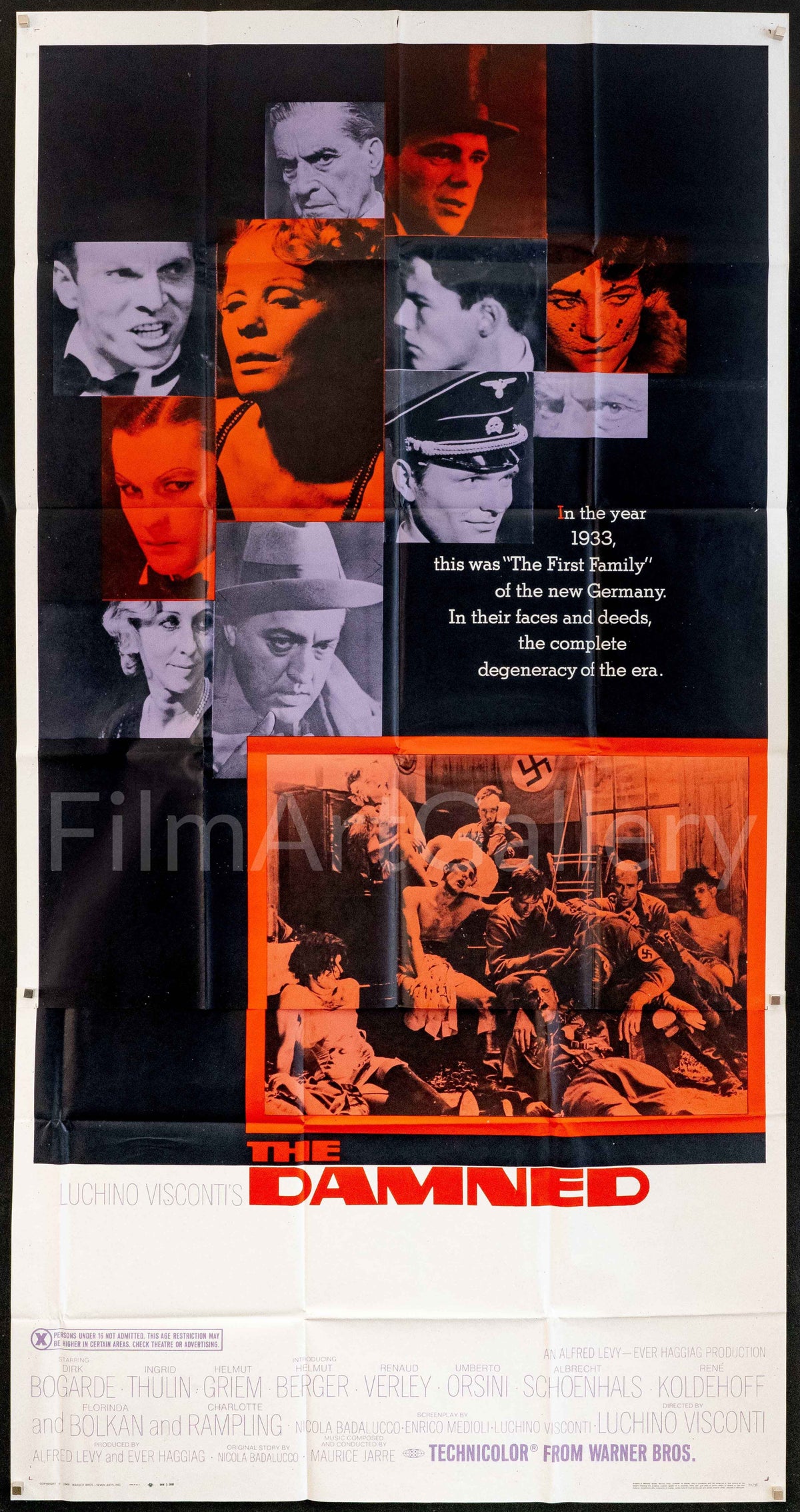 The Damned Original Vintage Movie Poster