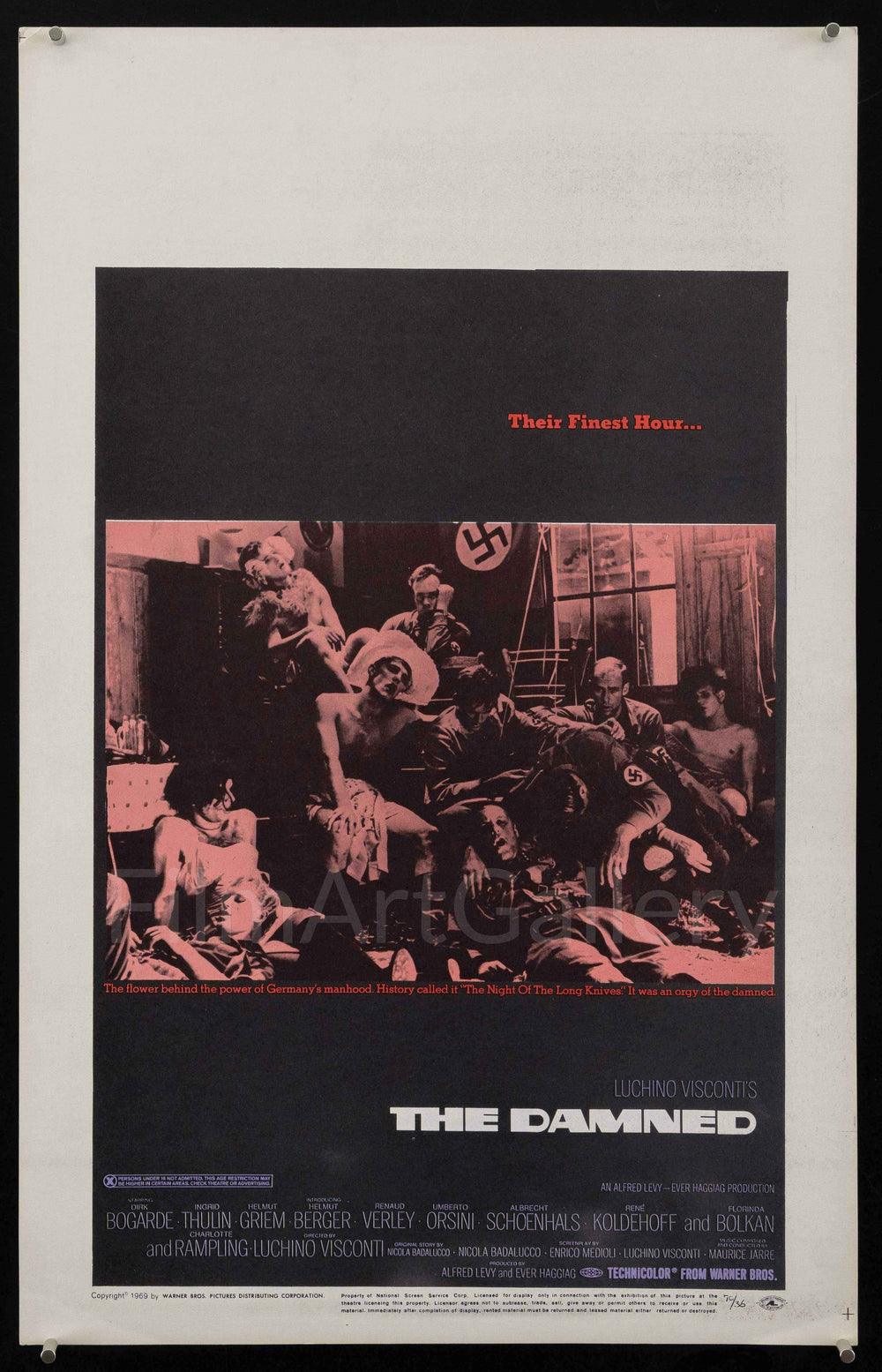 The Damned Original Vintage Movie Poster