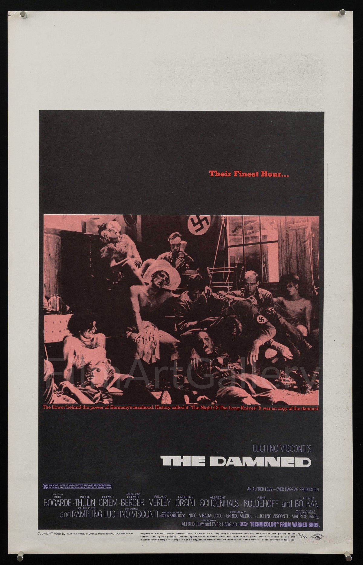 The Damned Original Vintage Movie Poster