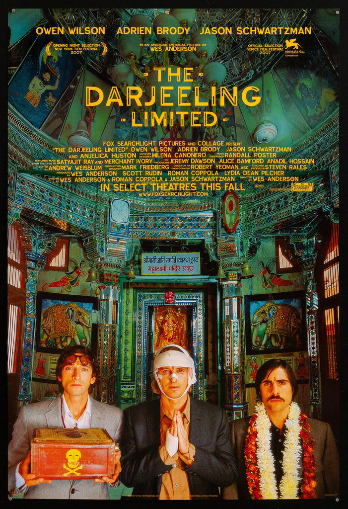 The Darjeeling Limited Original Vintage Movie Poster
