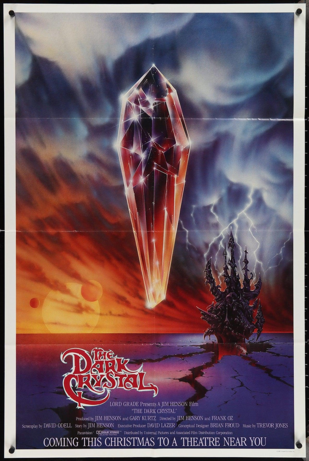 The Dark Crystal Original Vintage Movie Poster