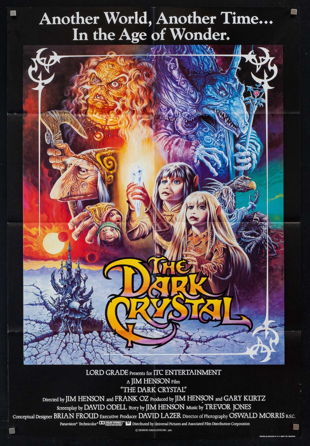 The Dark Crystal Original Vintage Movie Poster