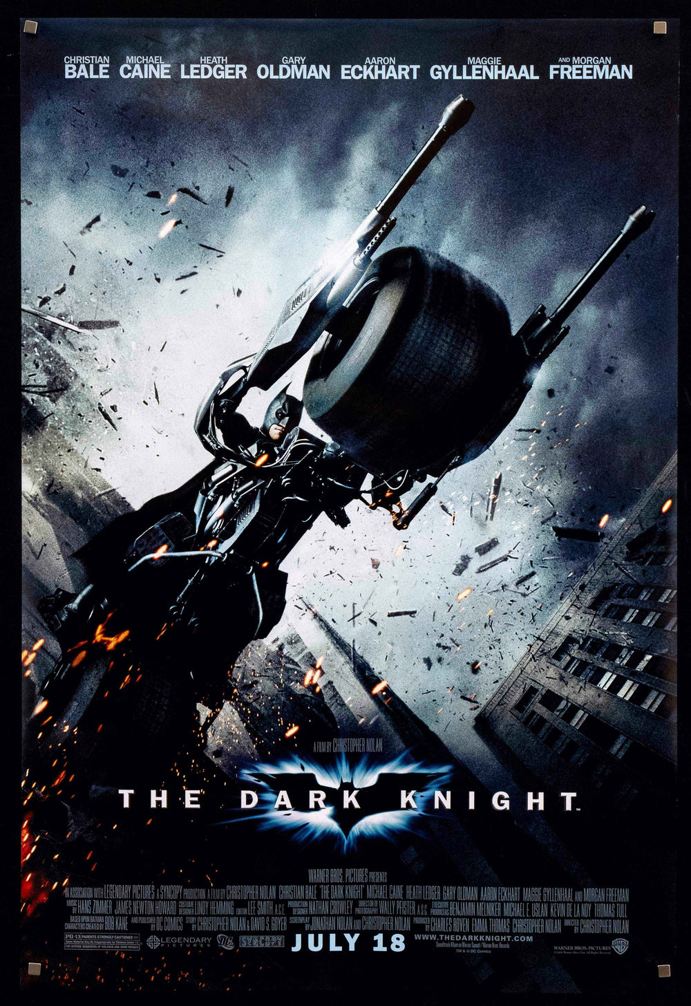 The Dark Knight Original Vintage Movie Poster