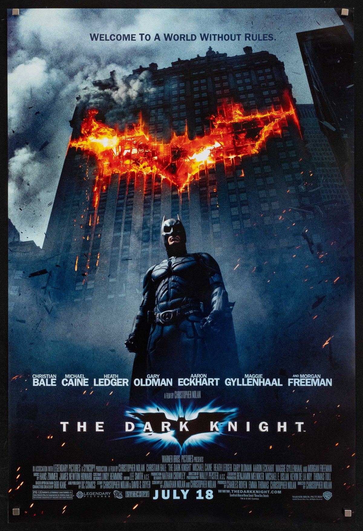 The Dark Knight Original Vintage Movie Poster