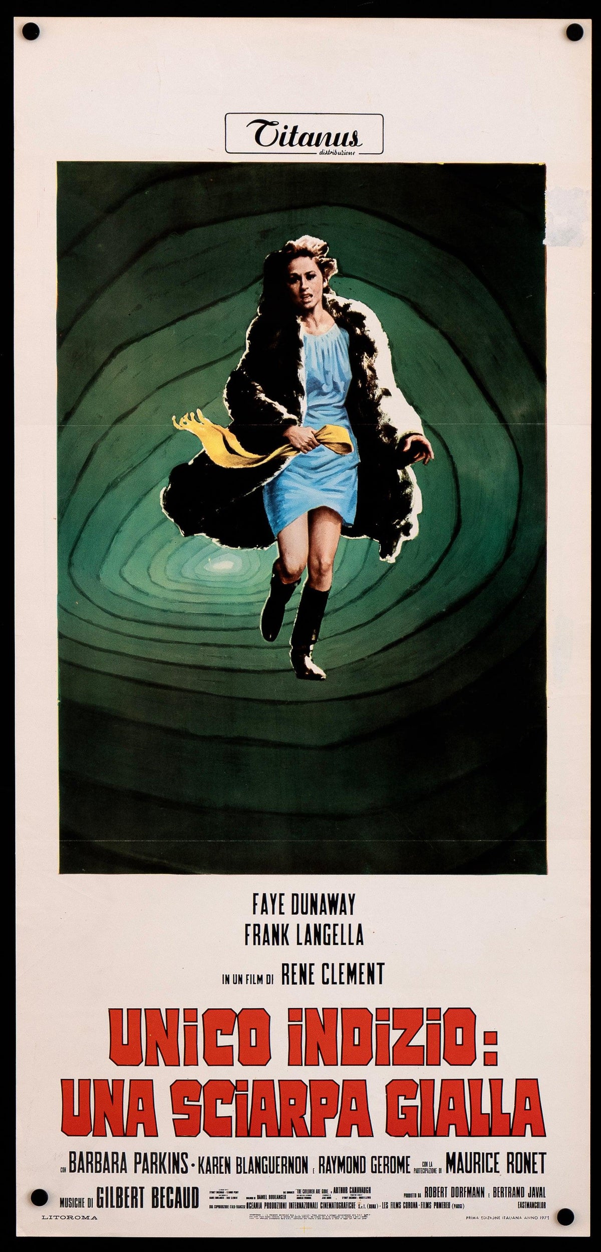 The Deadly Trap Original Vintage Movie Poster