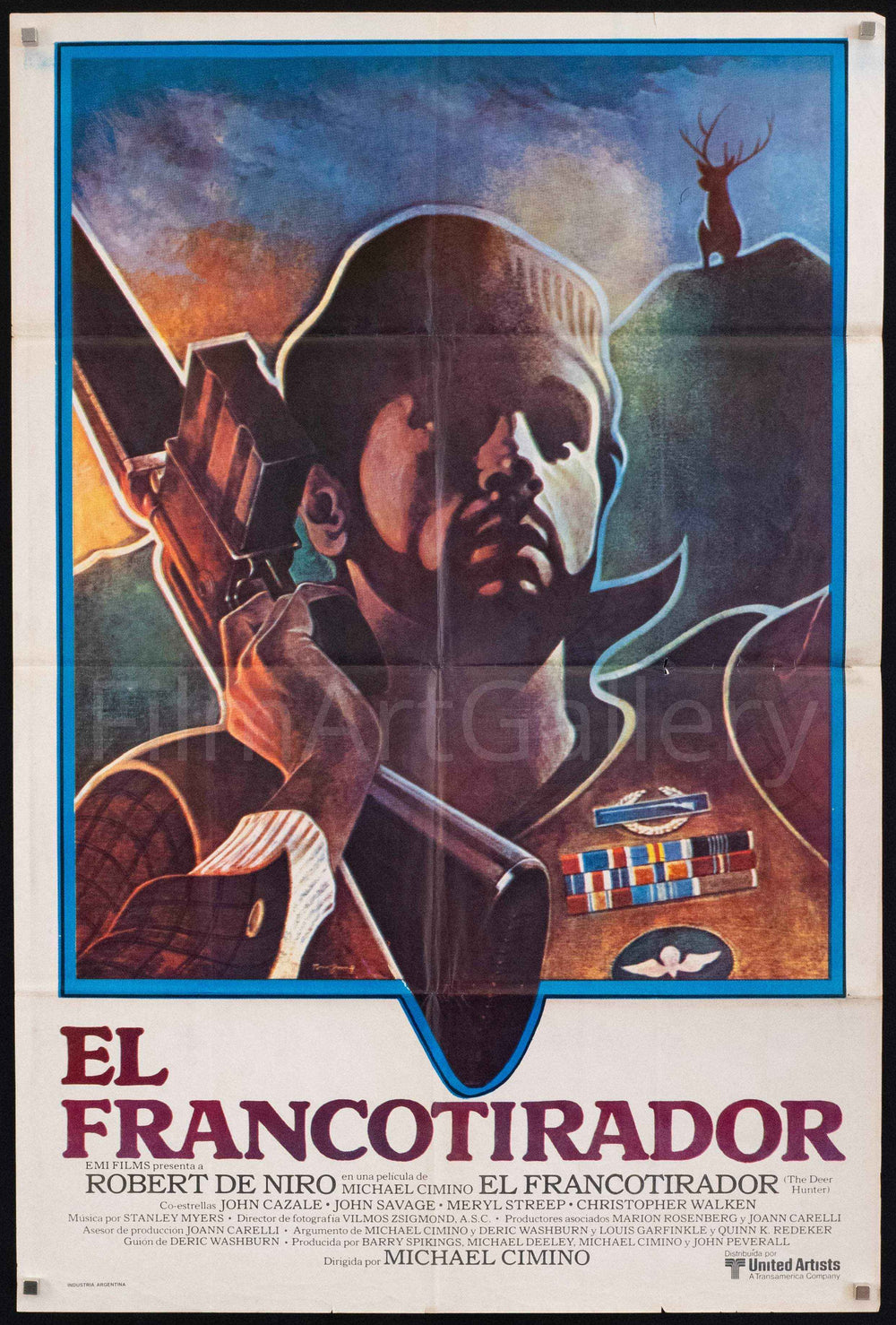 The Deer Hunter Original Vintage Movie Poster