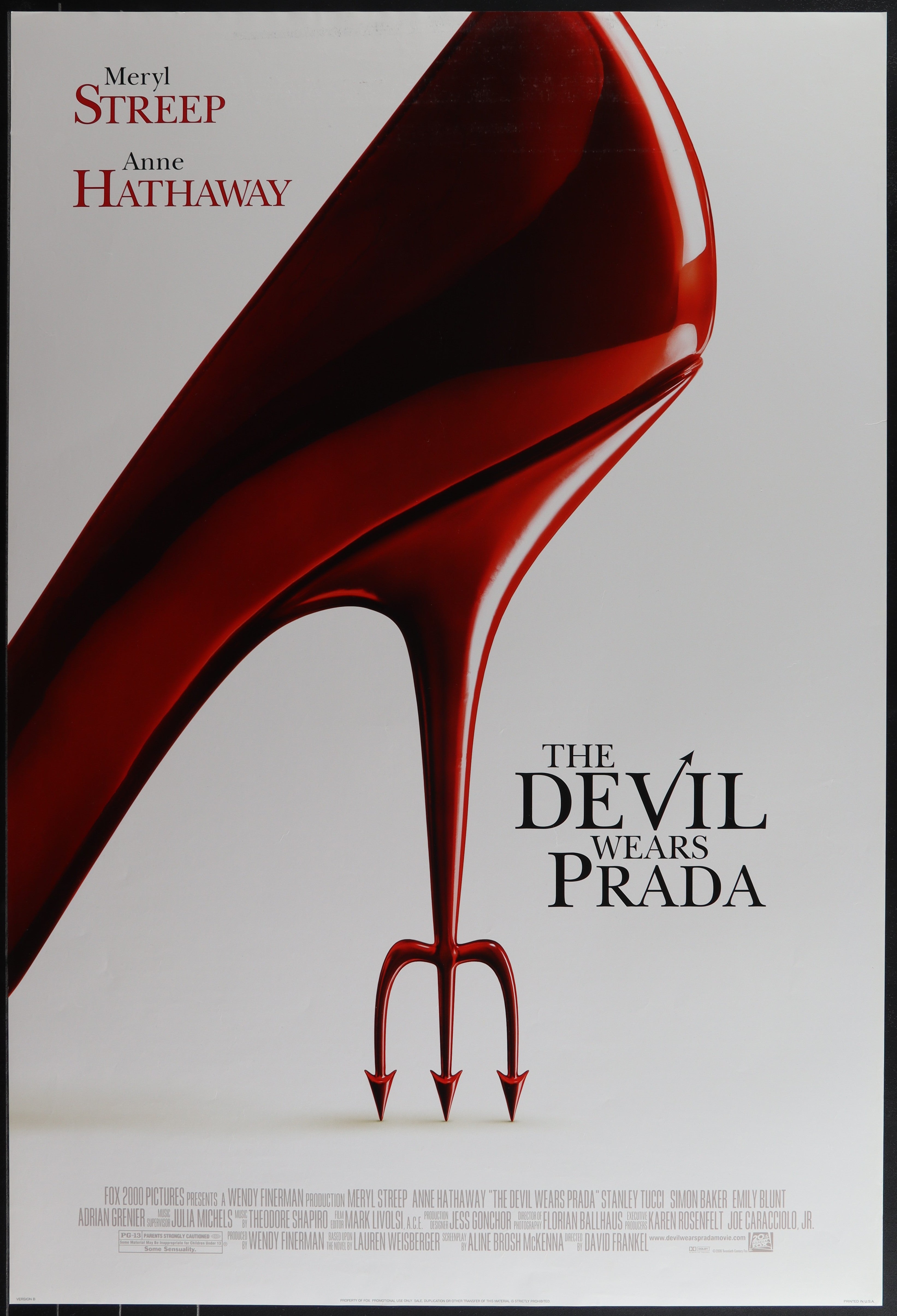 The Devil Wears Prada Movie Poster 2006 1 Sheet 27x41