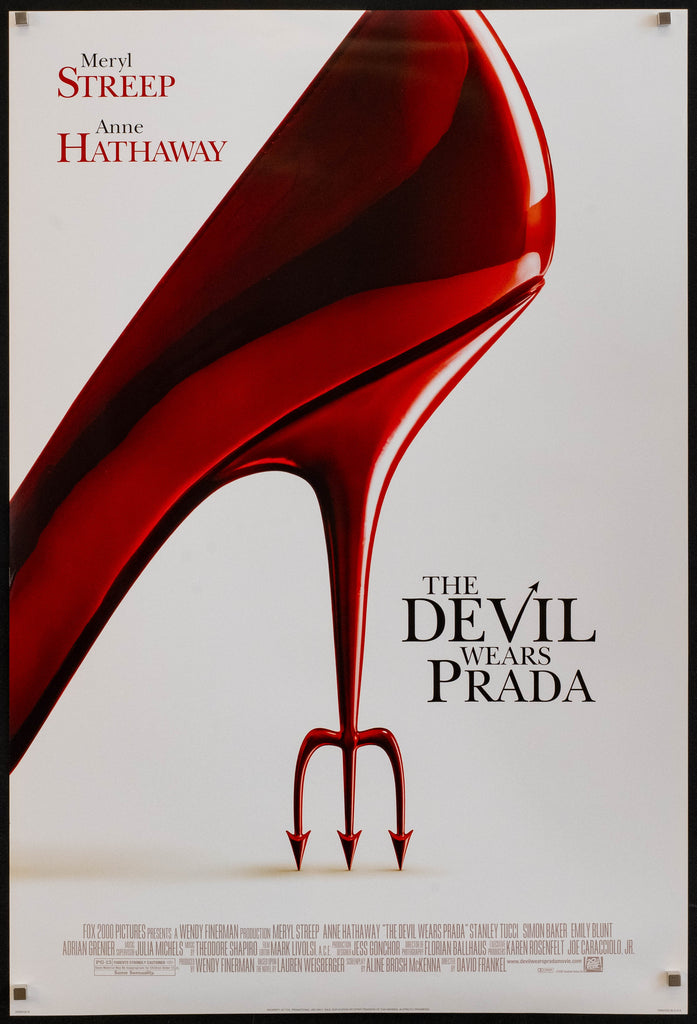 The Devil Wears Prada Original Vintage Movie Poster