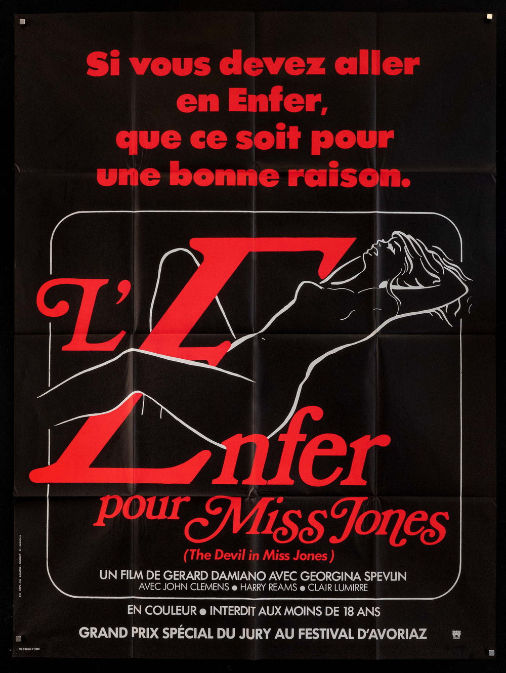 The Devil in Miss Jones Original Vintage Movie Poster