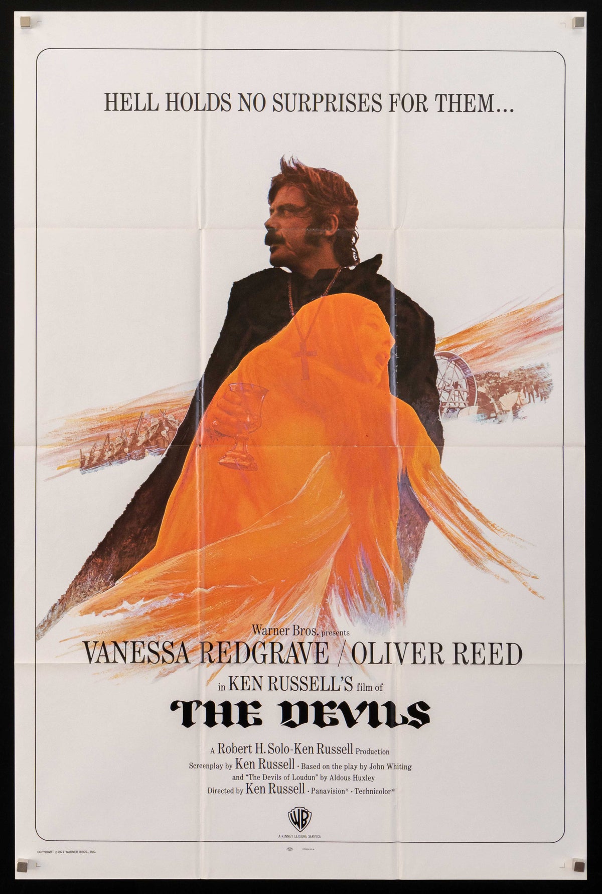 The Devils 1 Sheet (27x41) Original Vintage Movie Poster