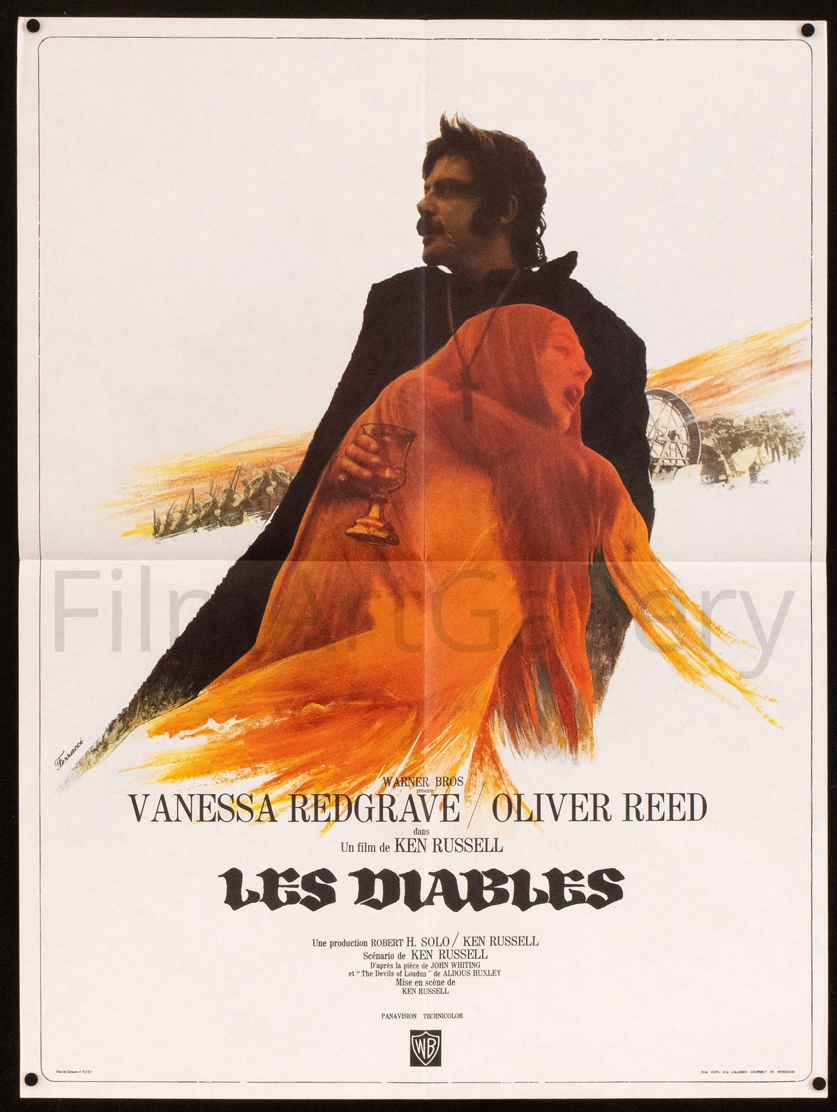 The Devils French Small (23x32) Original Vintage Movie Poster