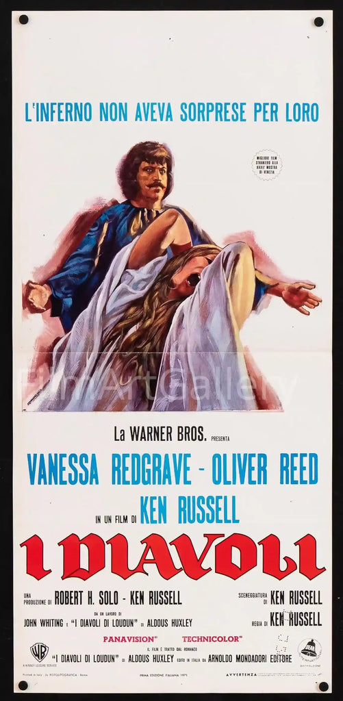 The Devils Movie Poster 1971 Italian 4 foglio (55x78)