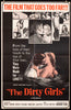 The Dirty Girls 1 Sheet (27x41) Original Vintage Movie Poster